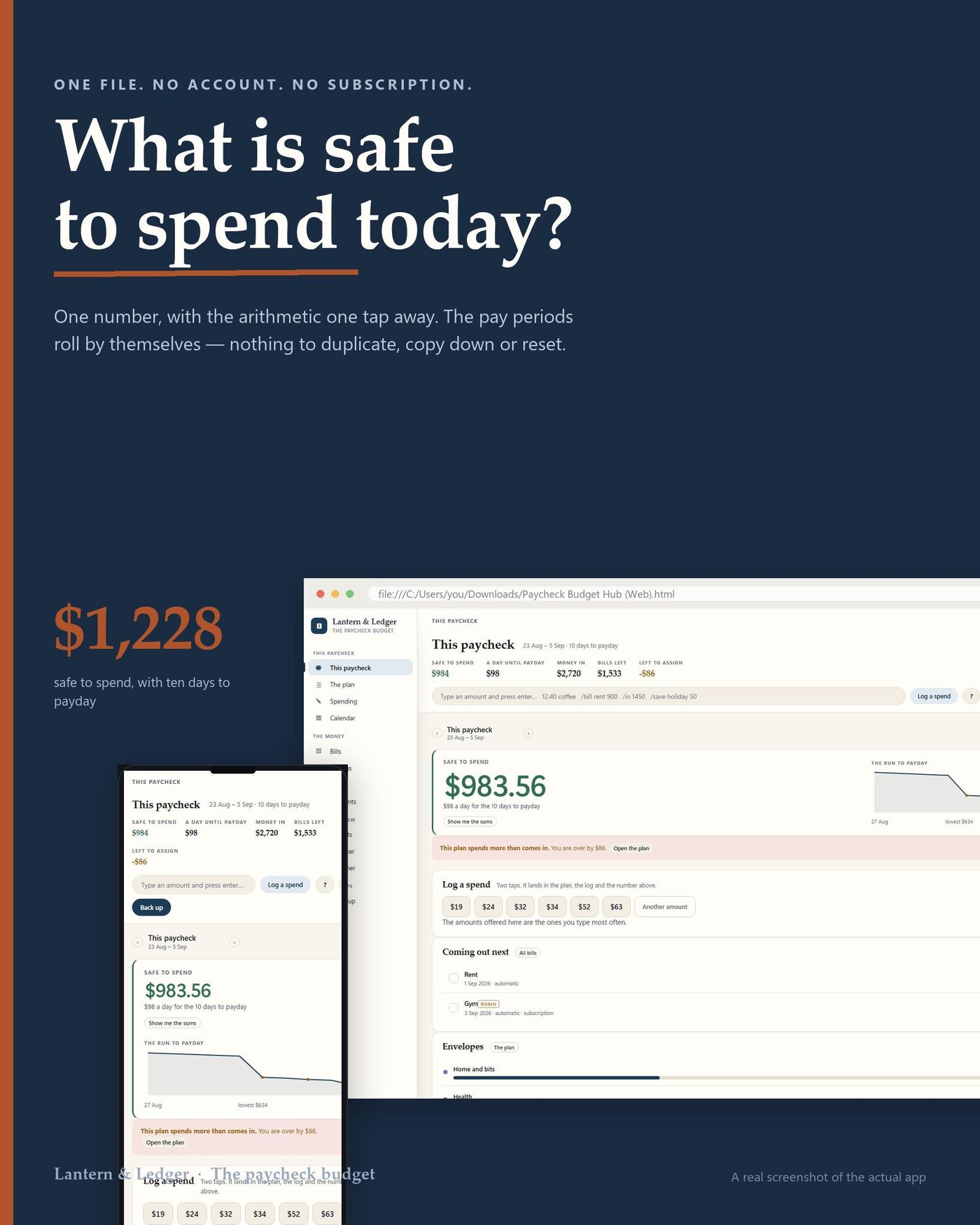 Paycheck Budget Planner App, Biweekly Envelope Budget, Debt Payoff Plan (Digital Download)